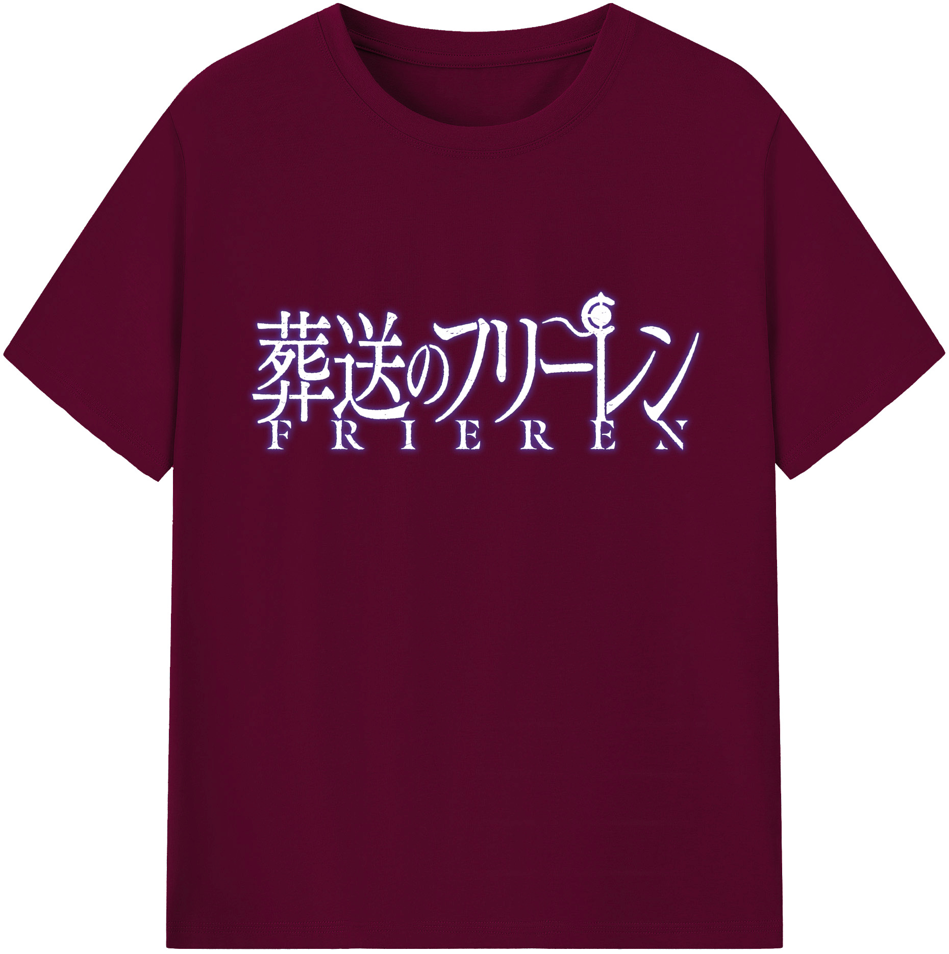 （画像用） 葬送のフリーレン Frieren レディースカジュアルプリントTシャツ（綿100％）